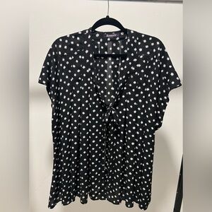 Roaman’s Flowy Blouse. Size 28.